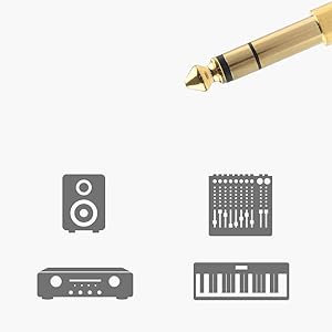 1/4" Equipment Compatible 