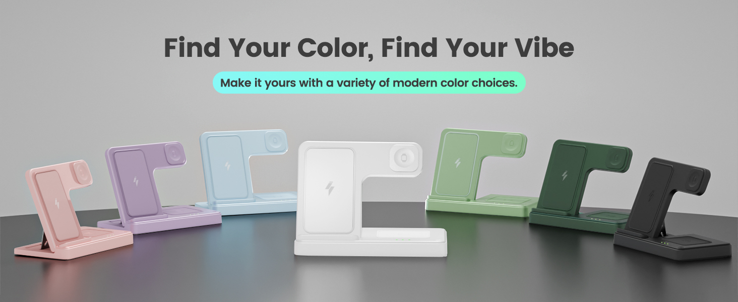 iphone watch charger station