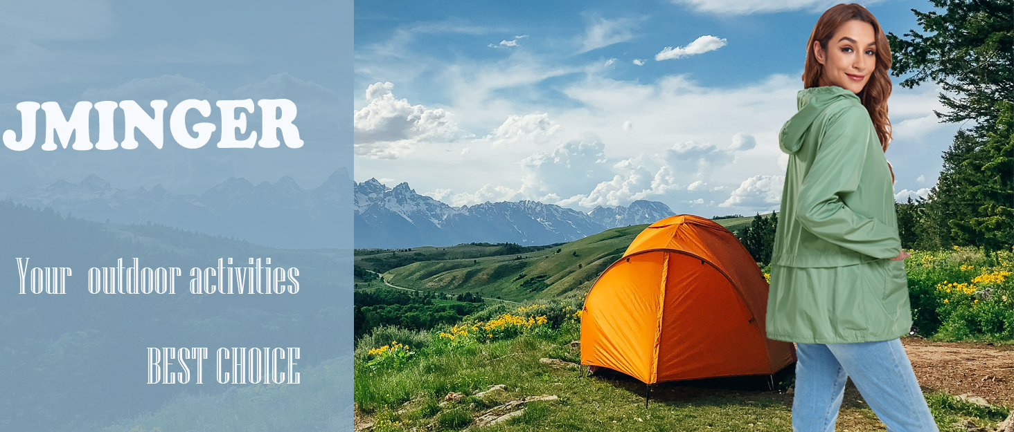 JMinger Wemen Raincoats