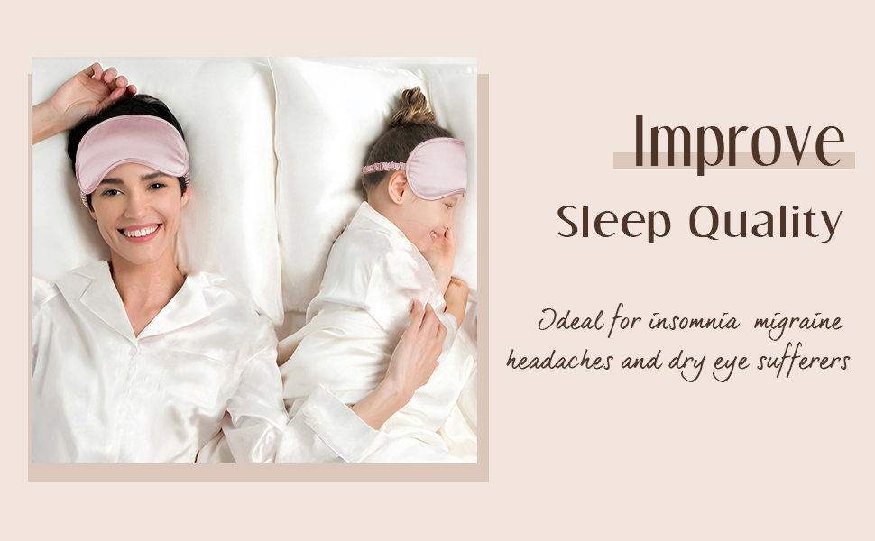 Smooth surface  and elastic band will bring you softness and comfort