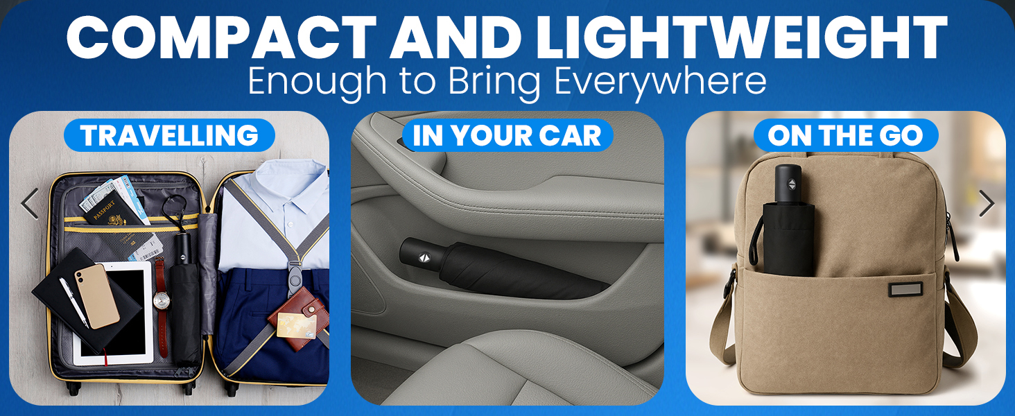 Mini Umbrella Pocket Size for Purse Backpack Car