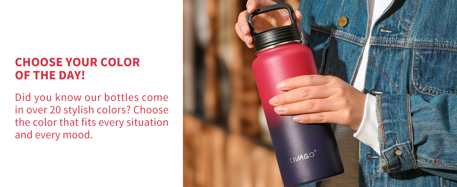 travel water bottle