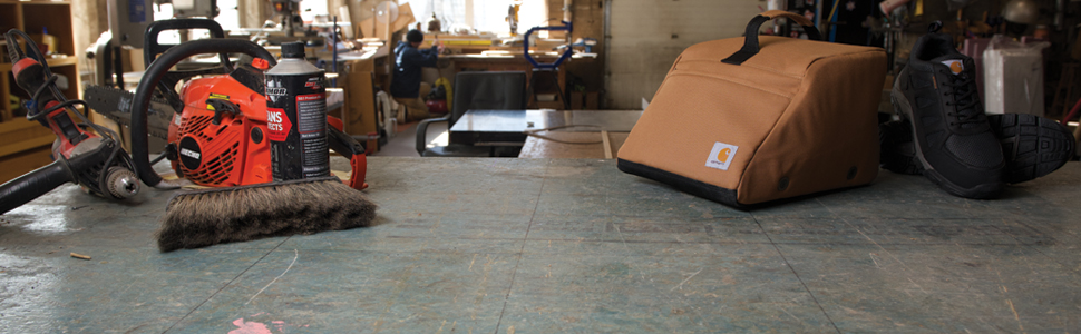 Carhartt accessories; Carhartt work bags; boot bag; durable material; waist pack